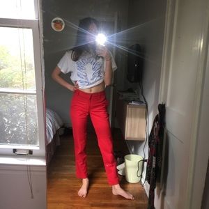 Red Women’s classic Dickies